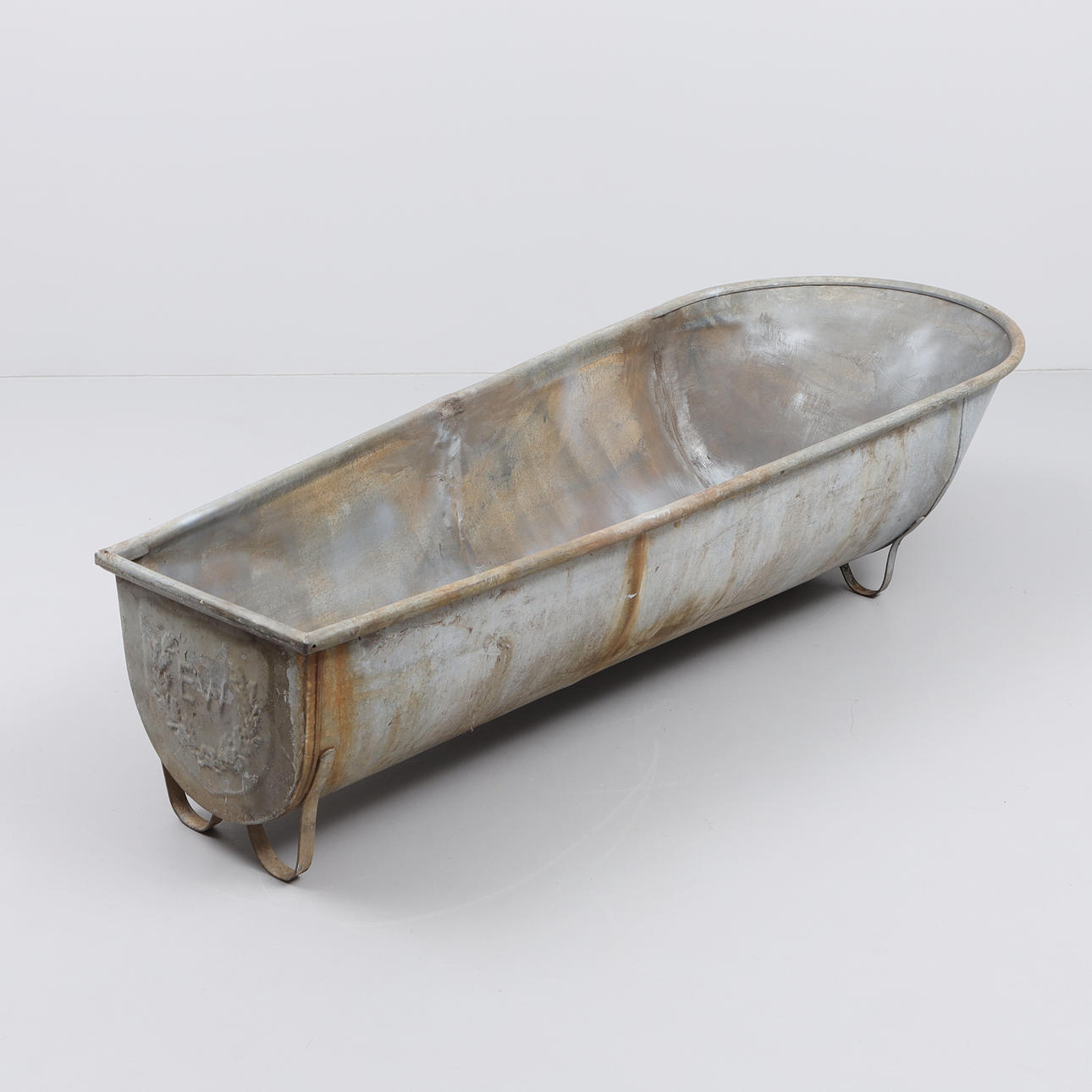 BAÑERA, zinc, siglo XX.