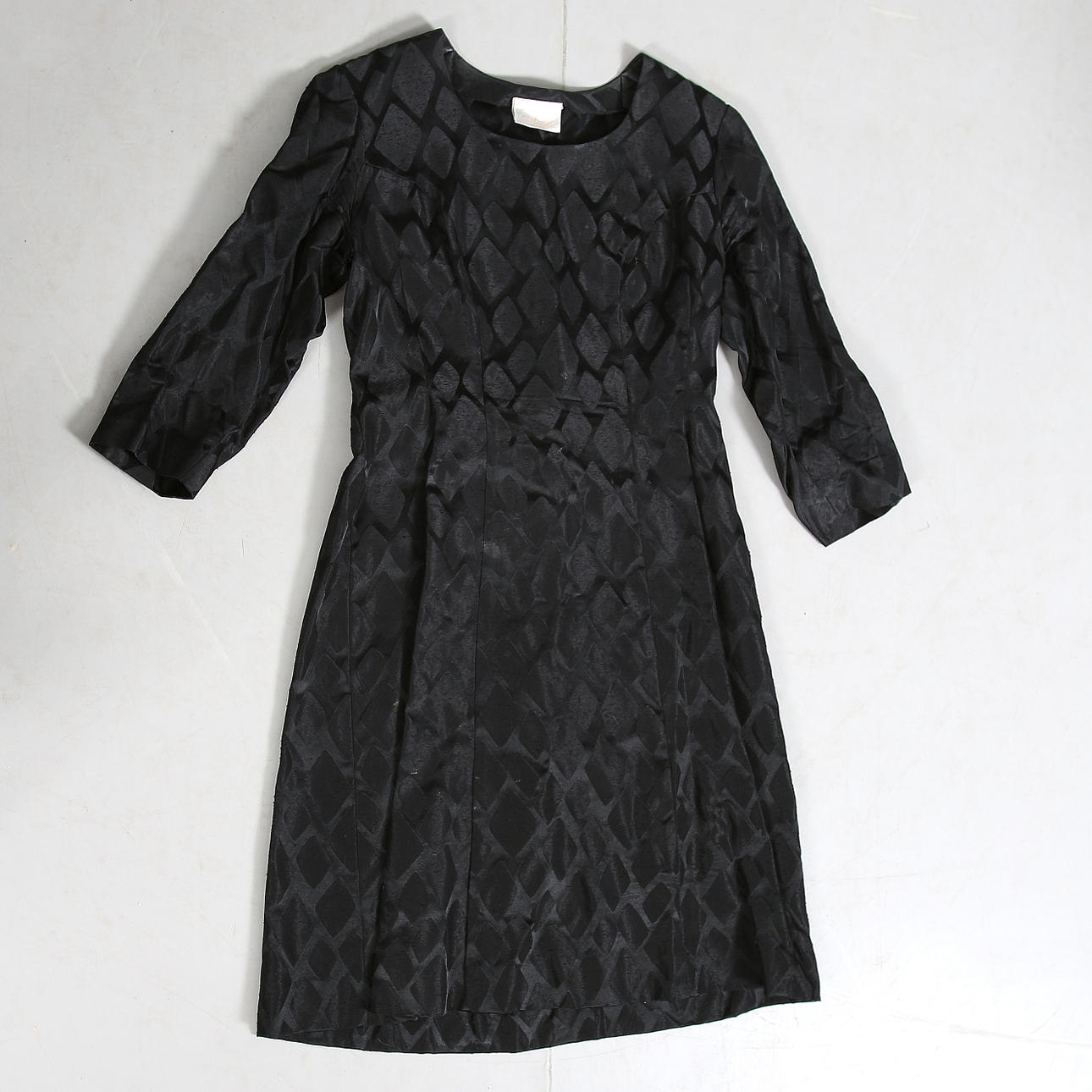 KLÄNNING, råsiden, Solblomman modeller, 1960-tal. Strl 38/40 cm.