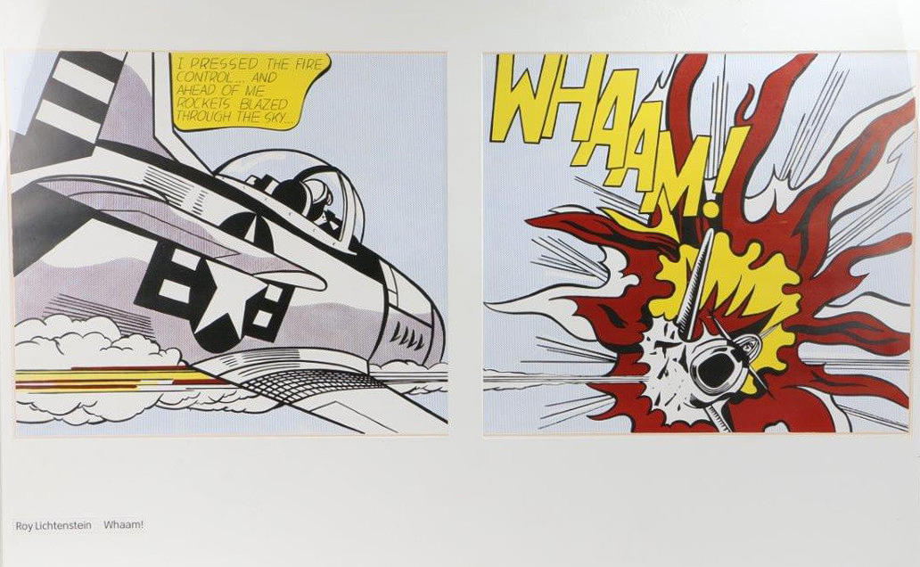 ROY LITCHENSTEIN (AMERICAN 1923-1997), "WHAM!".