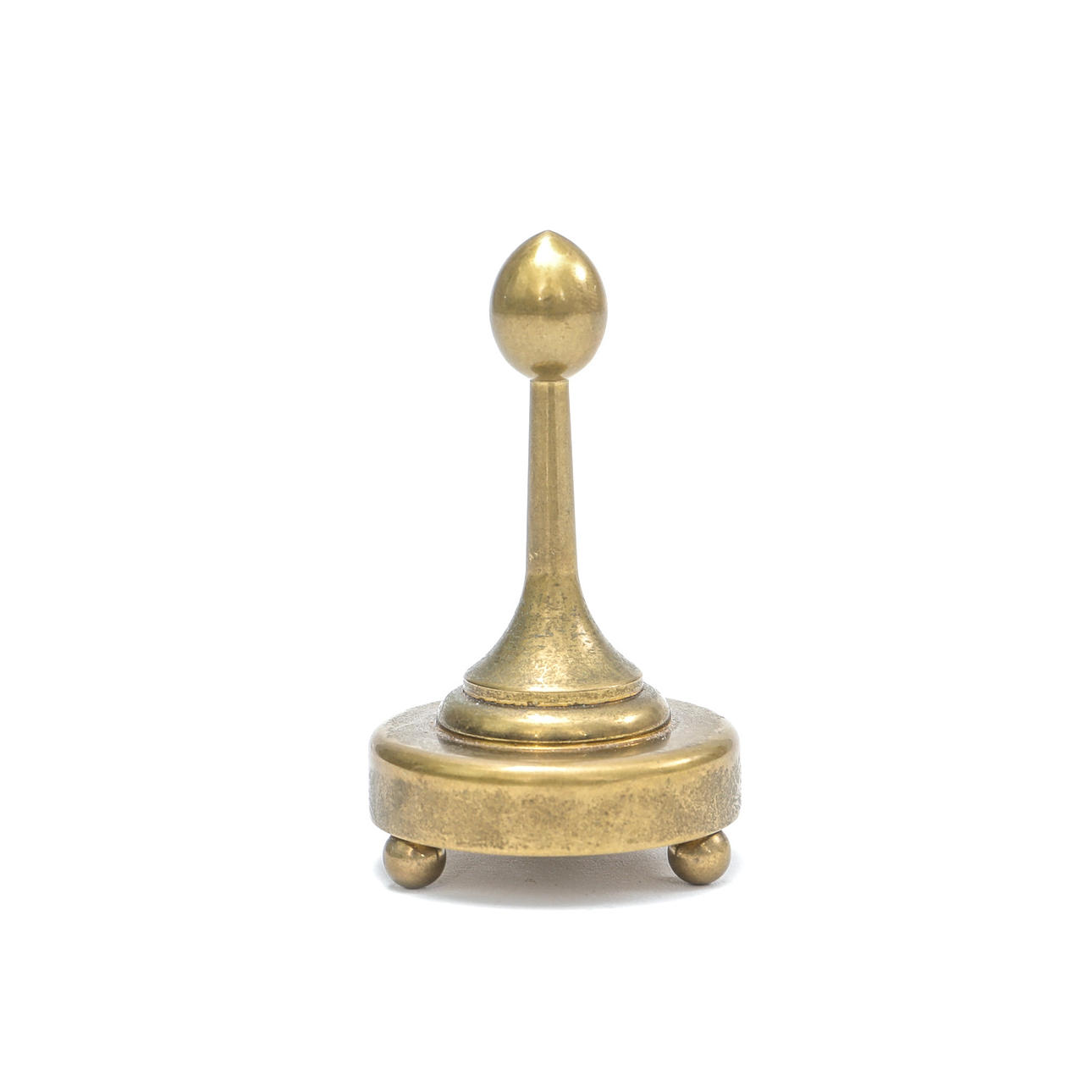 RINGHÅLLARE, mässing, Skultuna.