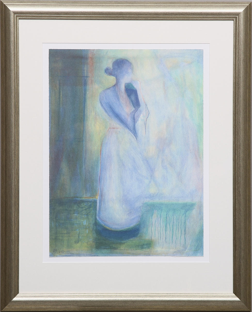 EMILIA LINDERHOLM. Grafiskt blad, Signerad och numrerad 219/290.