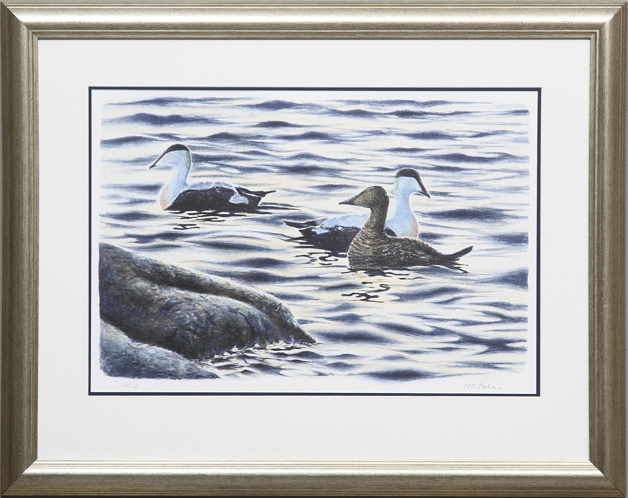 TORE PALM. Färglitografi, signerad samt påskrift HC (hors commerce).