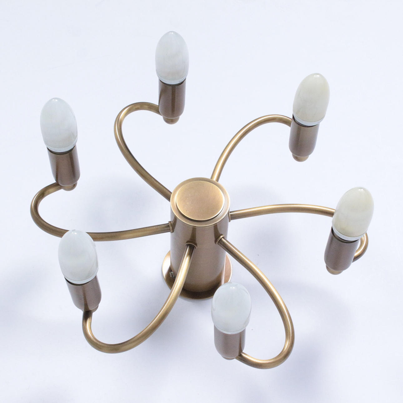 HELESTRA. Sputnik ceiling light, 1970s.