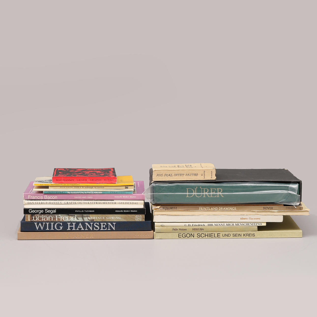 LITTERATUR OM KUNST, 22 stk.