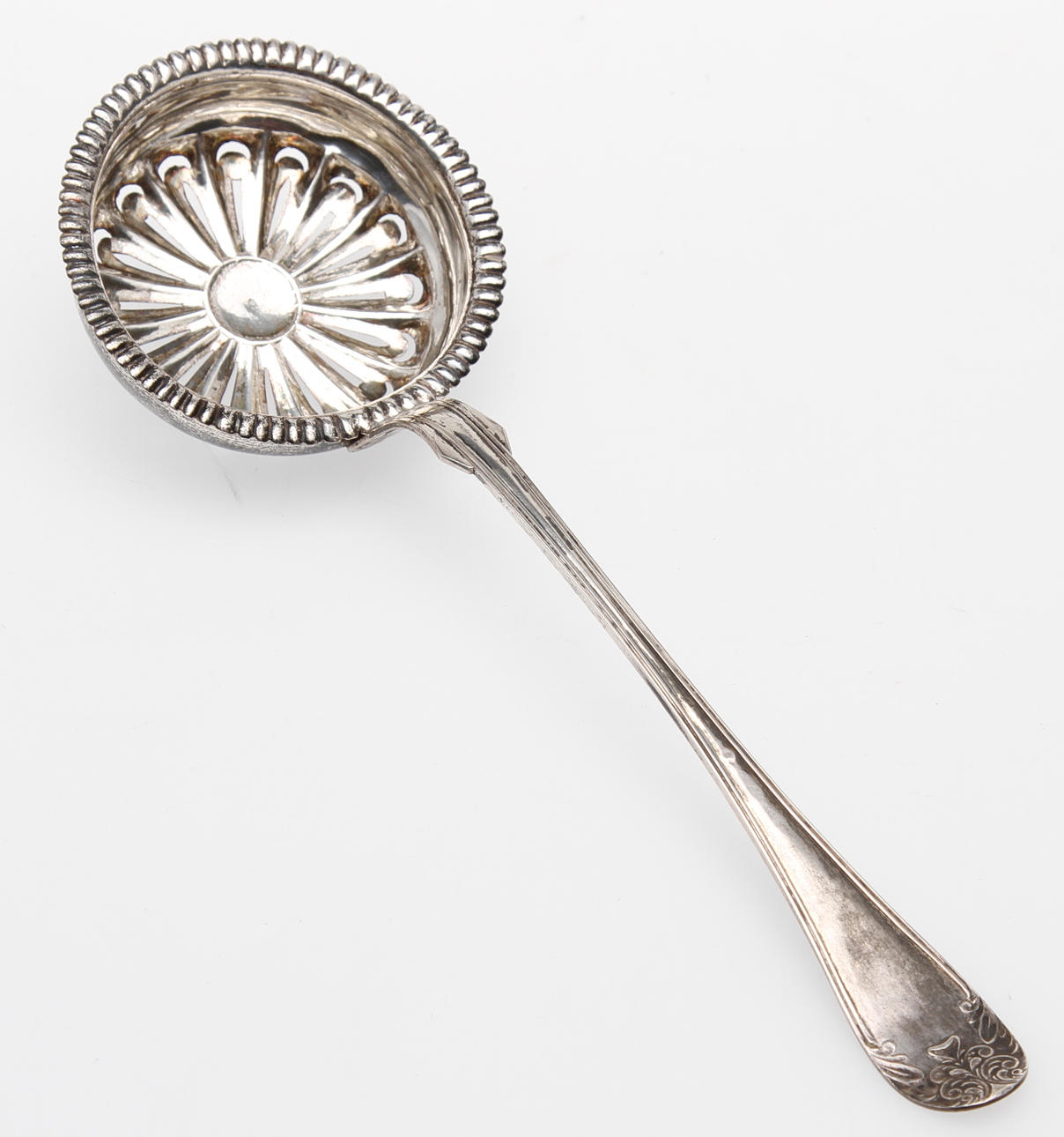 SOCKERSTRÖARE, silver, vikt ca 38,1 gram.