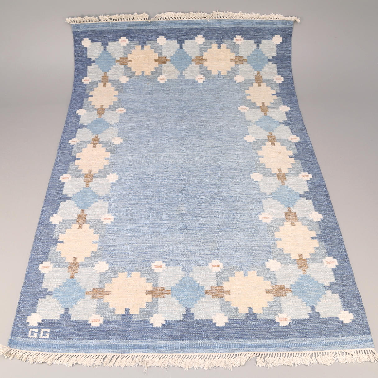 MATTA, Rölakan, signerad GG Gitt Gänssjö-Carlsson, 293x200 cm.