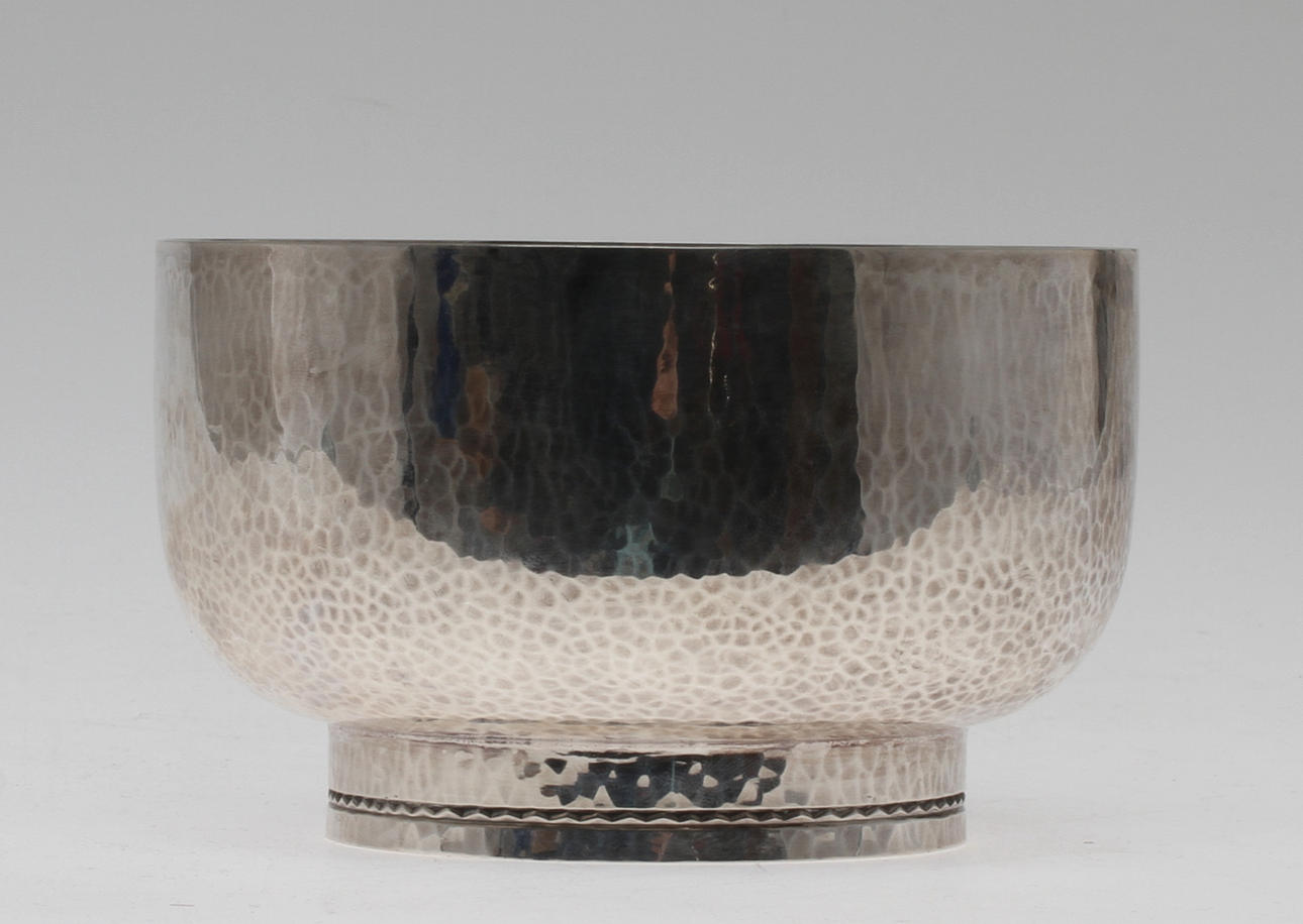 SKÅL, silver, J. Råström, för C. G Råström Stockholm, 1978.