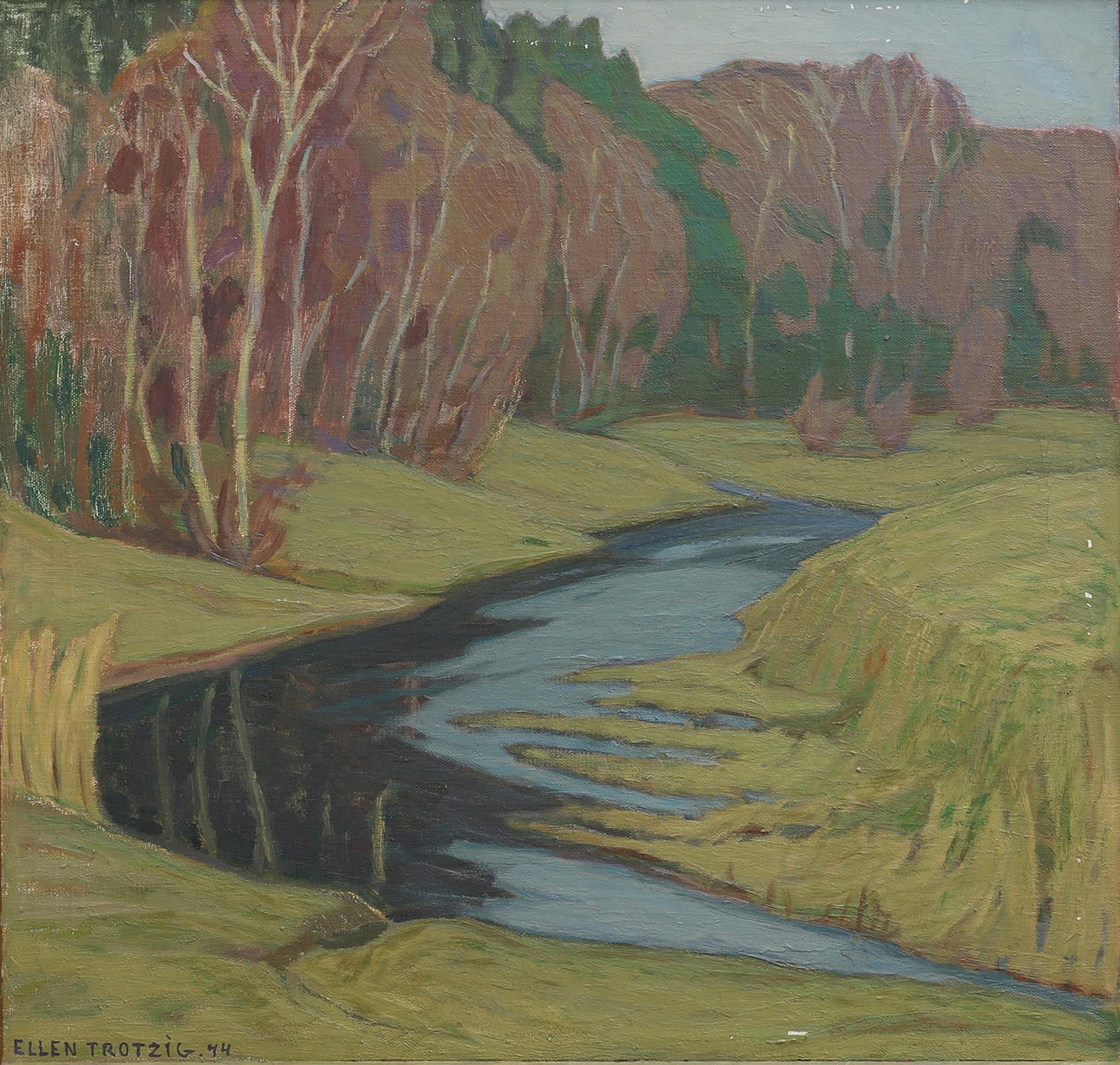 ELLEN TROTZIG. ÅBACKARNA I SIMRISHAMN, 1944.