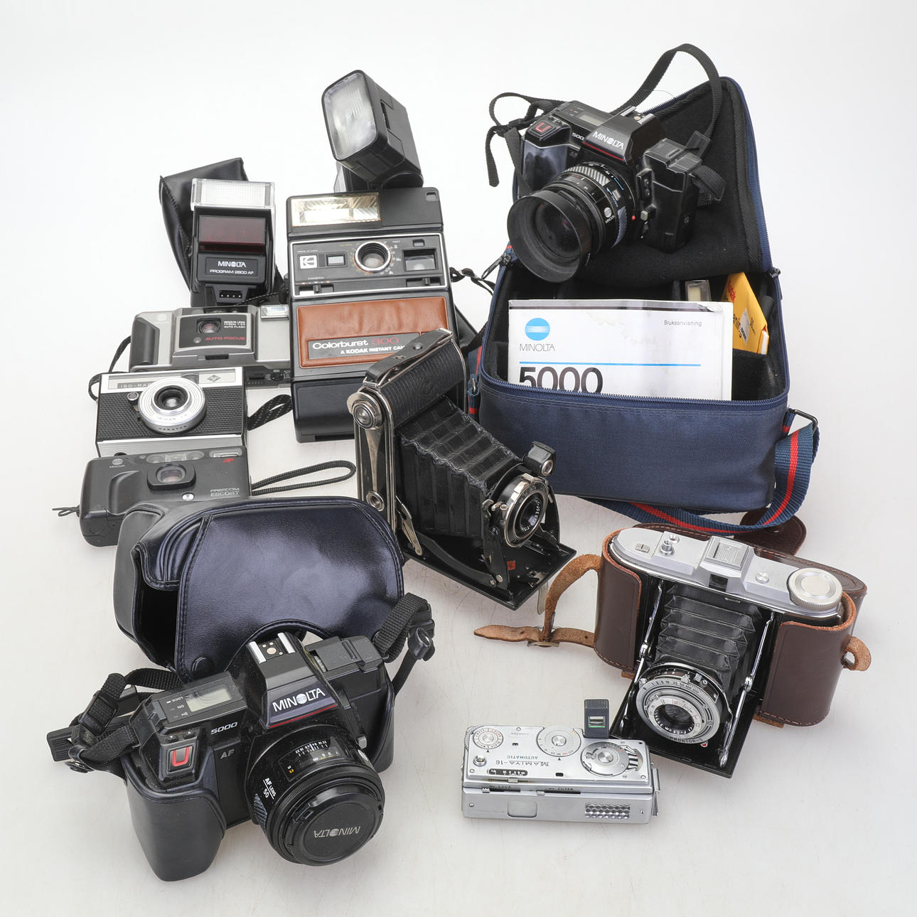 CAMERAS, A Collection, 11 parts.