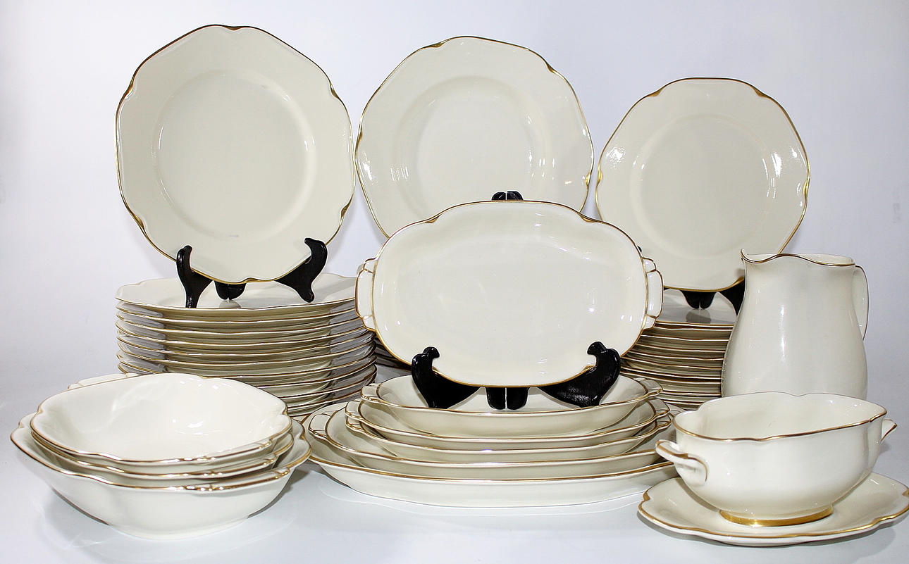 MATSERVIS, porslin, 47 delar, ALP Lidköping.