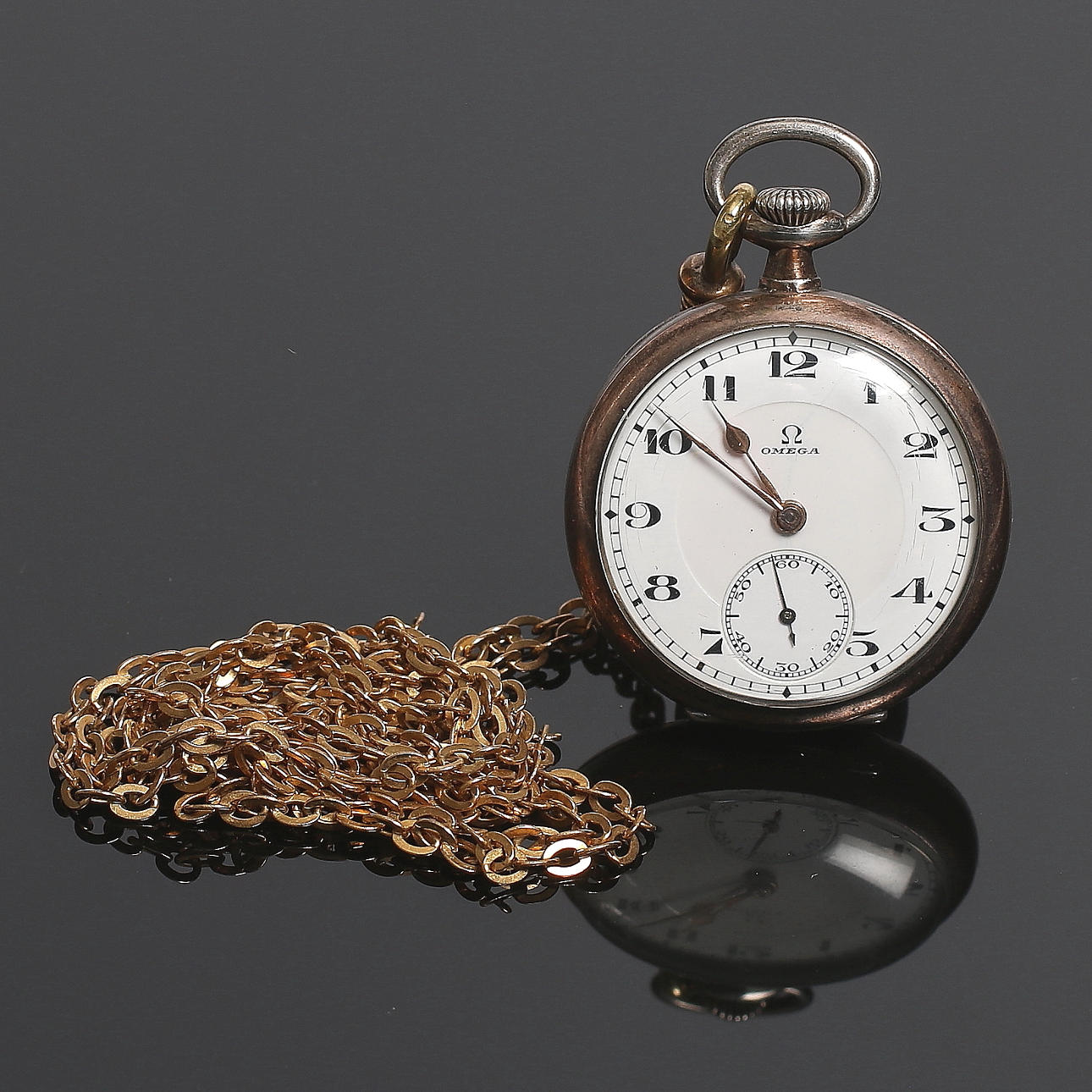 MORMORSUR, silver, Omega. 1900-talets första halva.