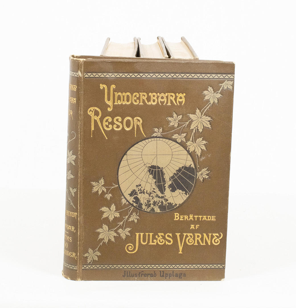 JULES VERNE. UNDERBARA RESOR 4 st, 1893/94.