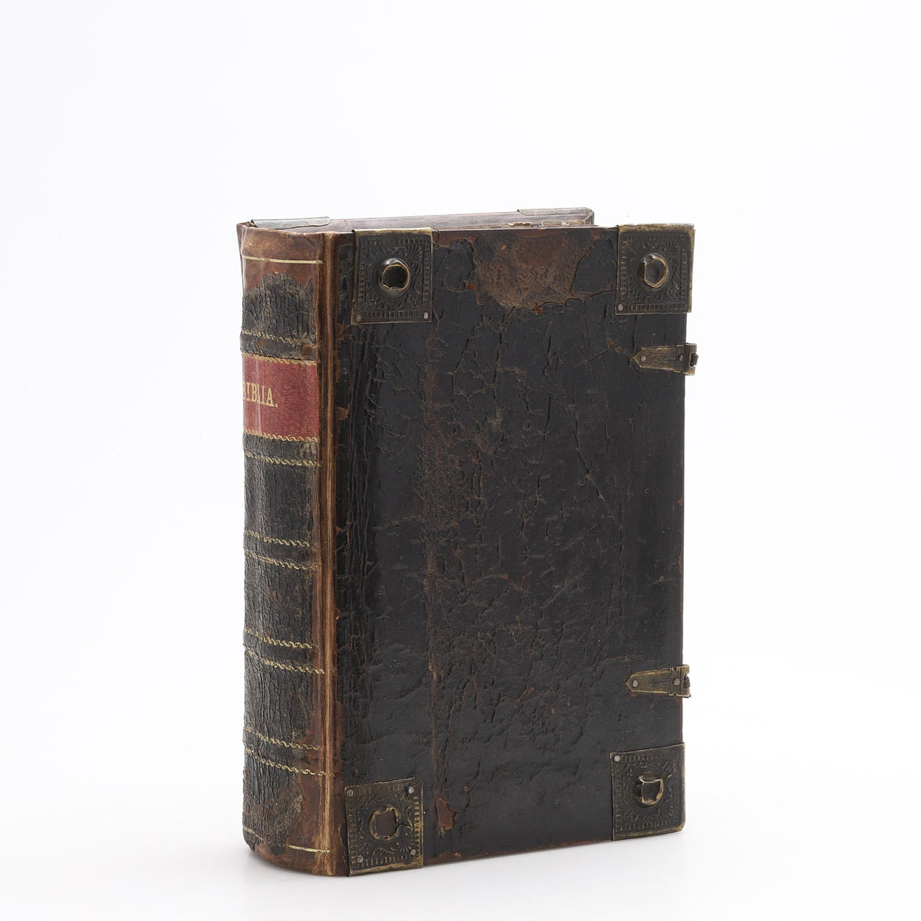 BOOK, Bible, printed in 1655.