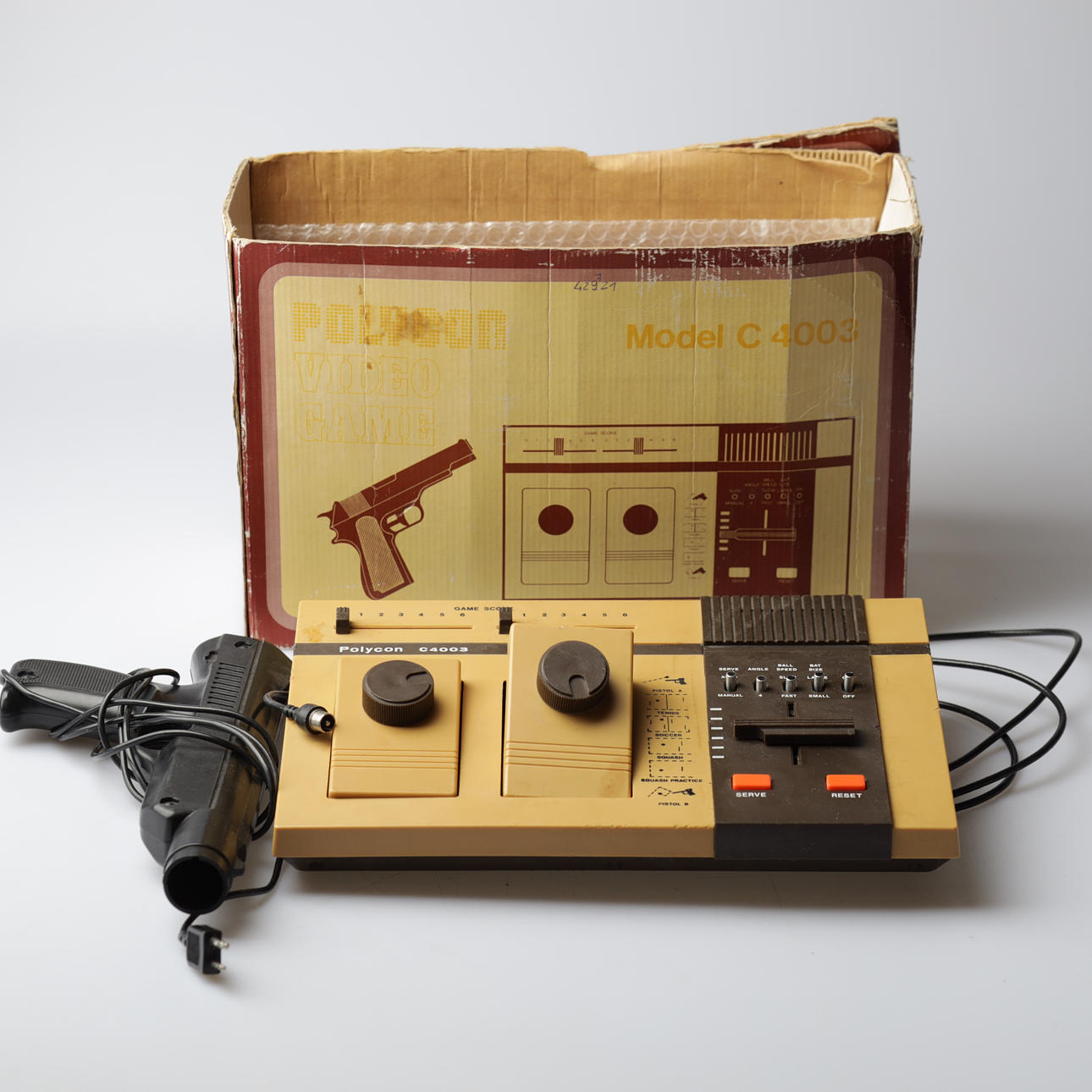 SPELKONSOL, Polycon, "Model C 4003" 1970-tal.