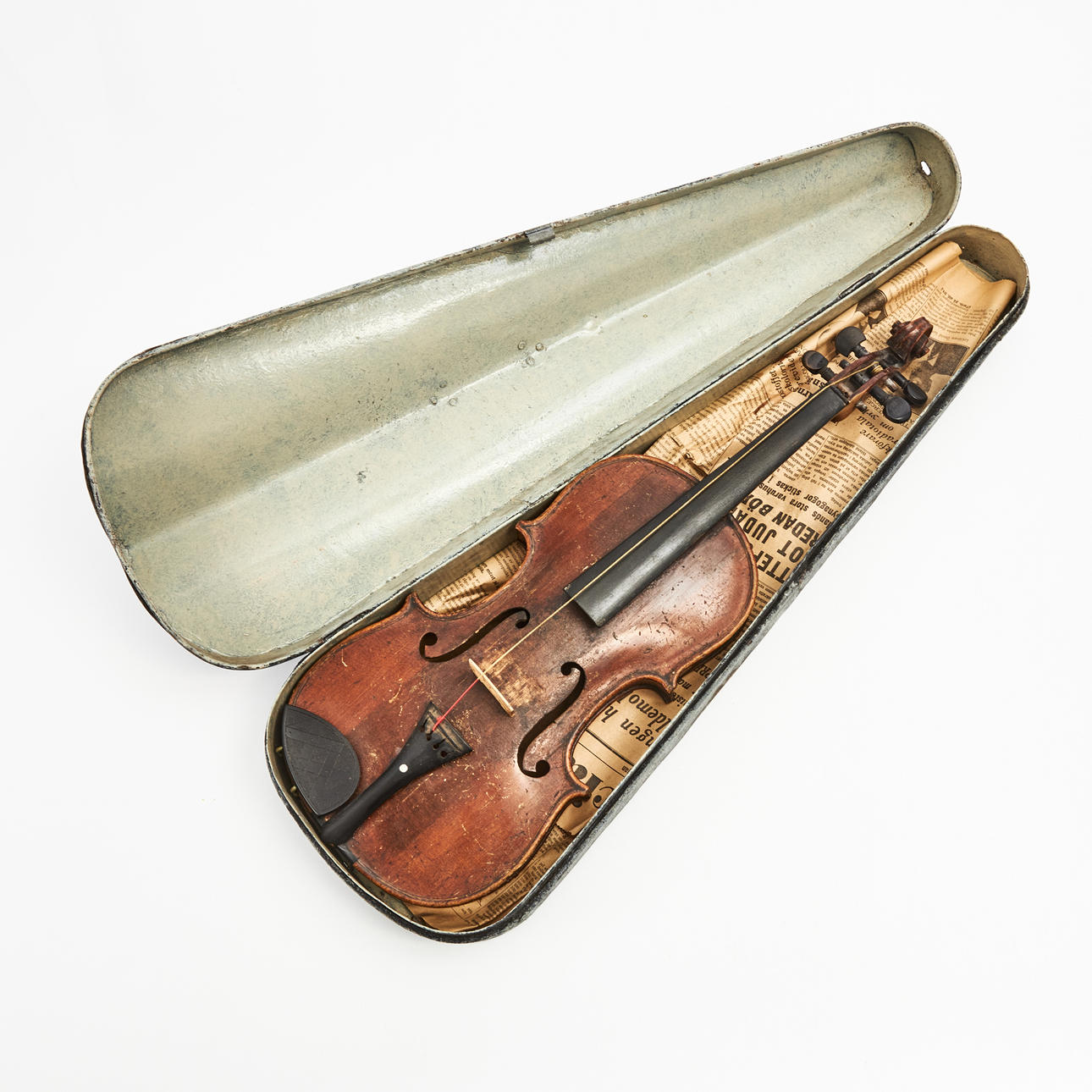 VIOLÍN, siglo XIX, marcado Hopf.