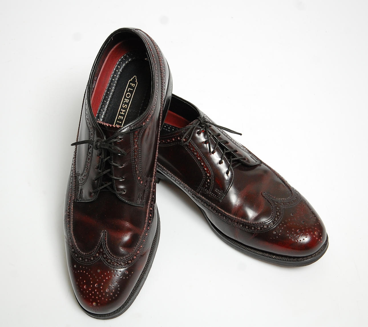 HERRSKO, skinn, Florsheim.