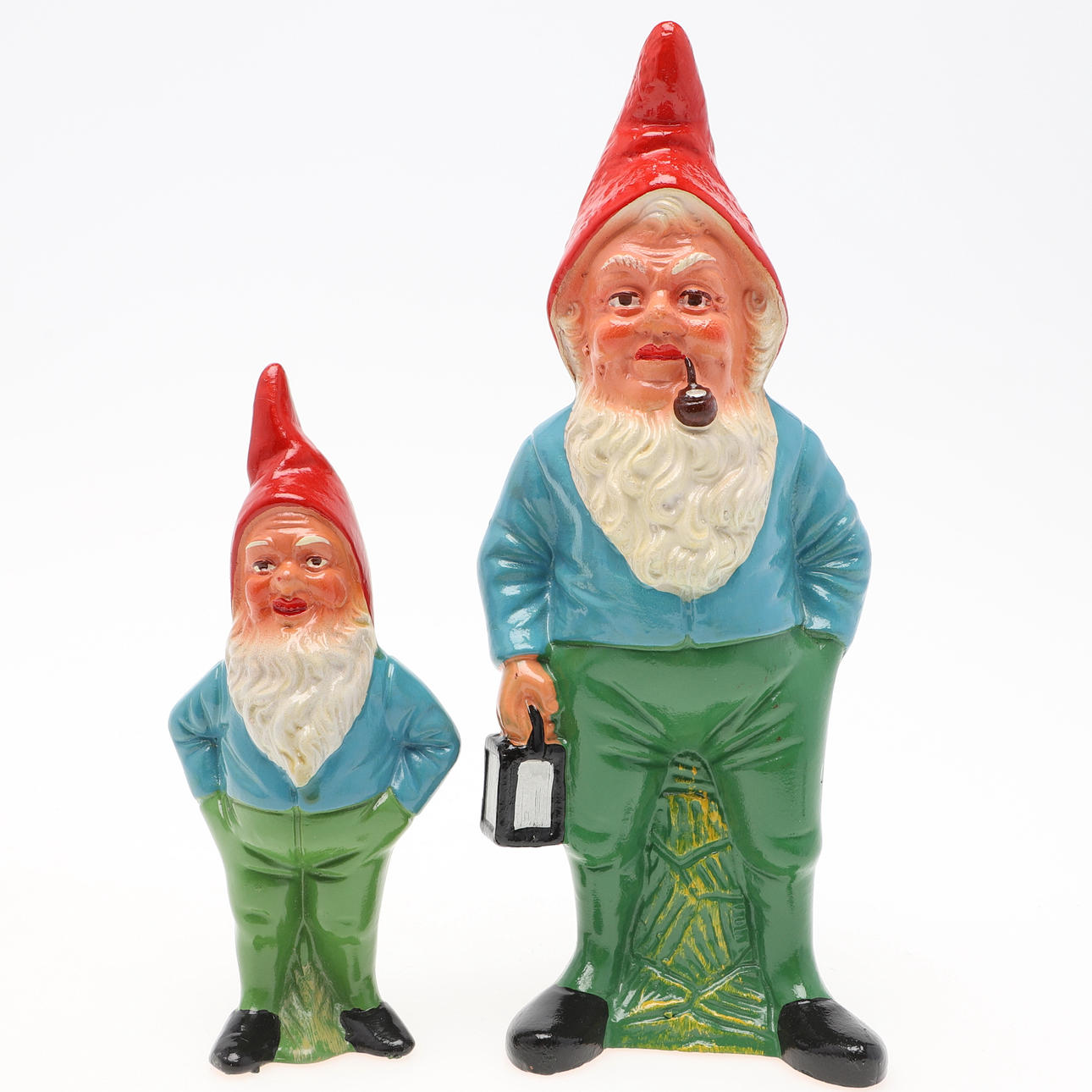PLOTS, 2 pcs. ceramics, Gräfenroda, marked GDR, 1900s.