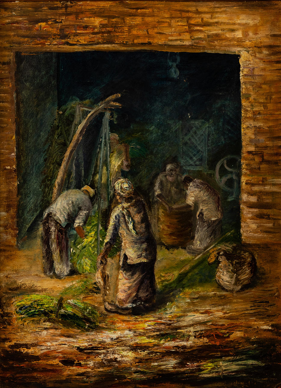 PAKISTANISCHER KÜNSTLER. Rehun valmistus.