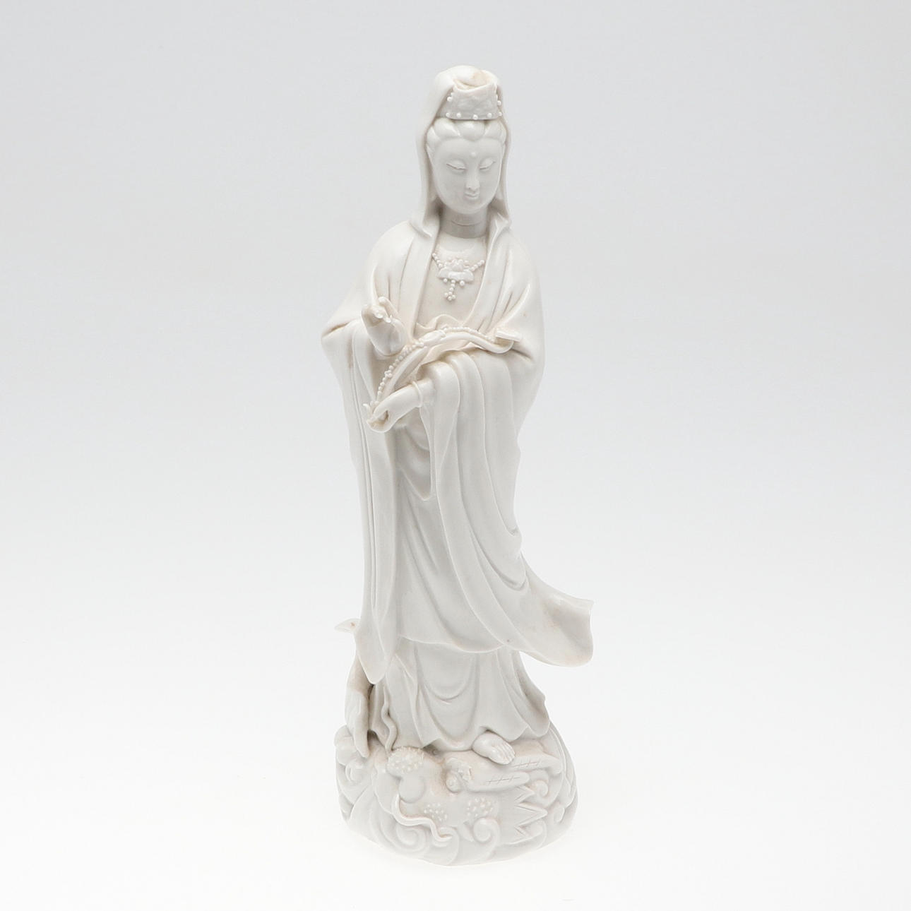 CHINESE BLANC DE CHINE FIGURE.