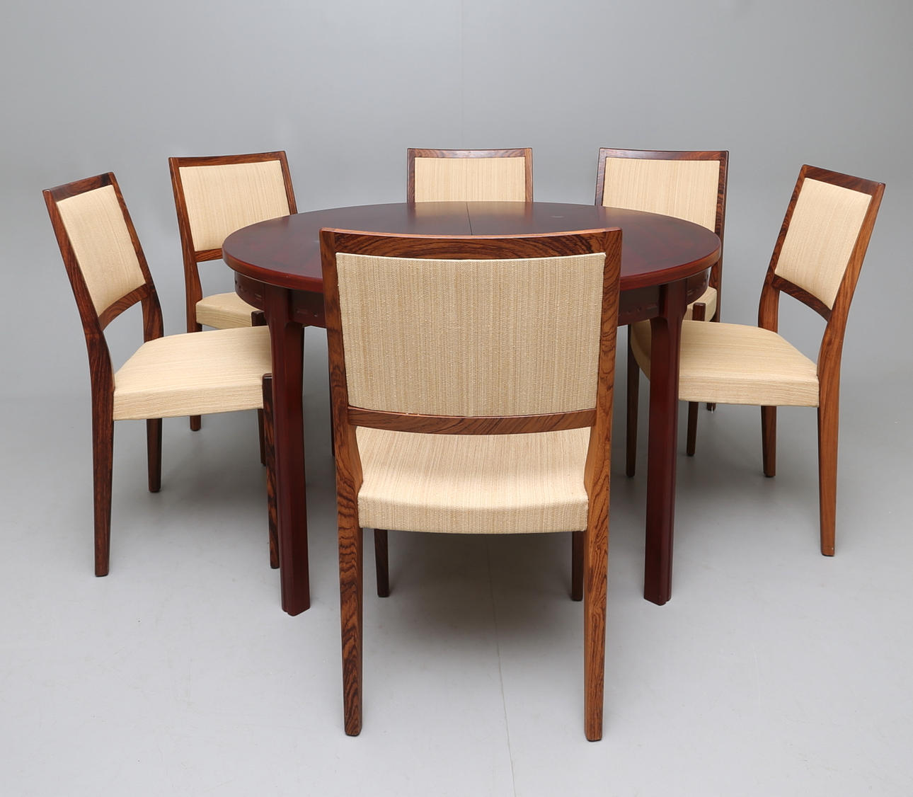 MATSALSMÖBEL, 7 delar, 1960/70-tal.