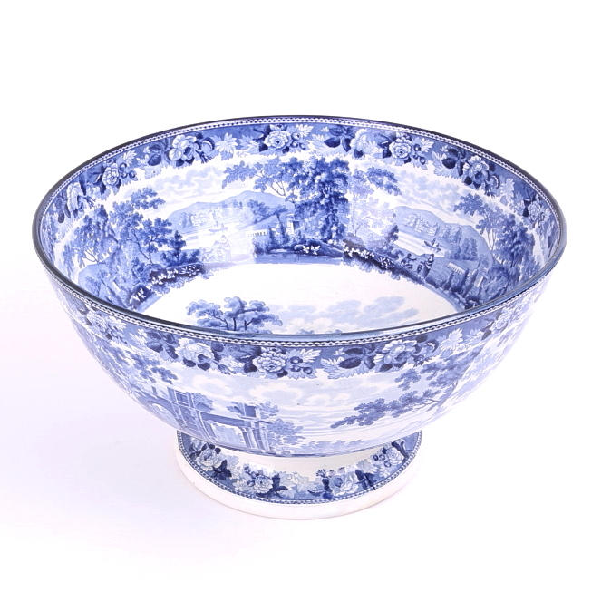 BÅLSKÅL, Rörstrand, 1800-tal.