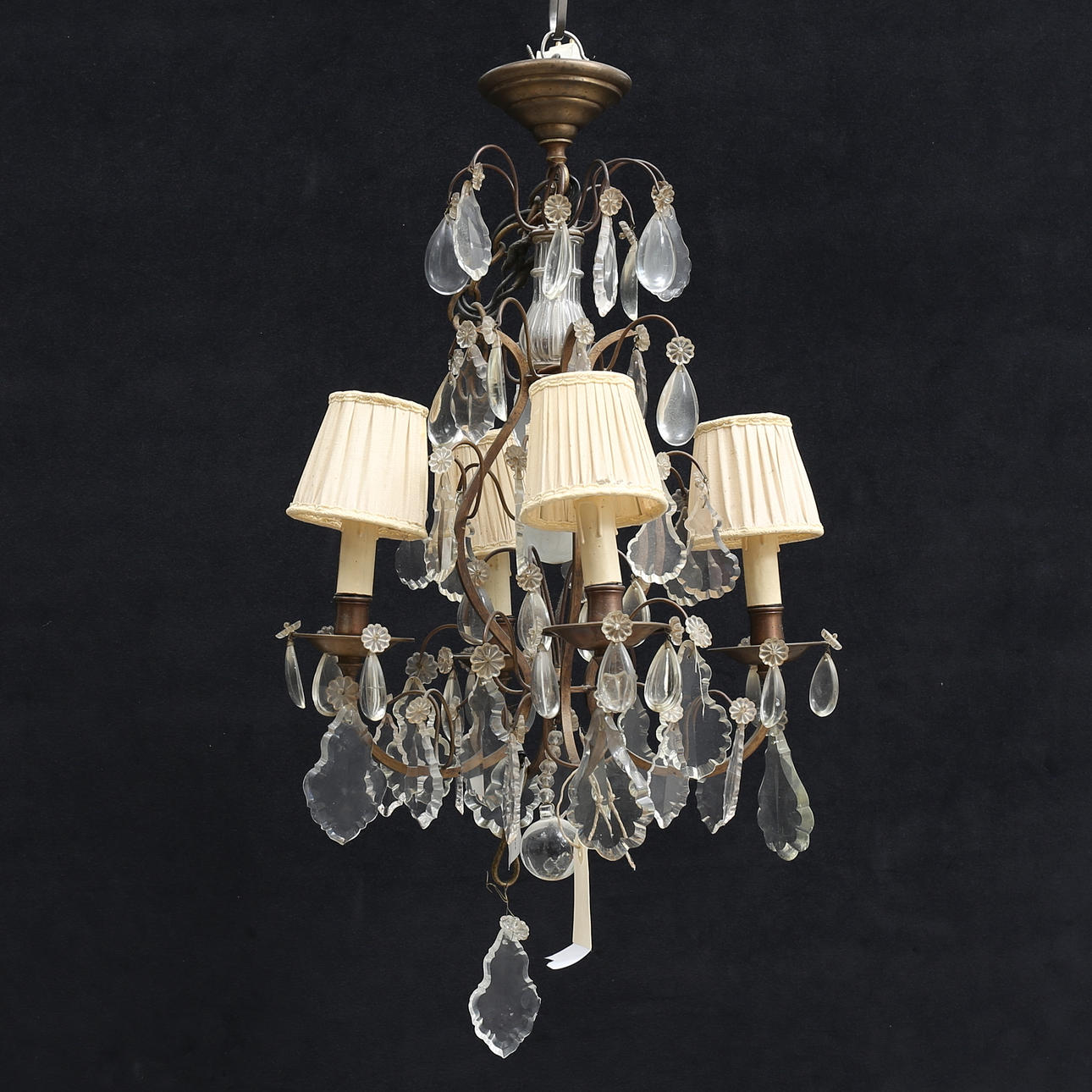 LJUSKRONA, 1900-talets första hälft/mitt höjd ca 60 cm.