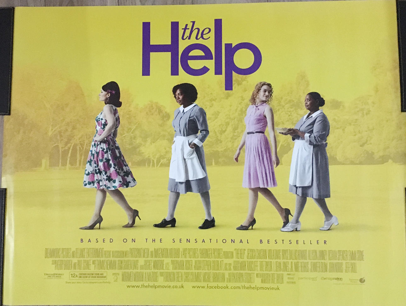 TWO POSTERS FOR THE FILM "THE HELP".