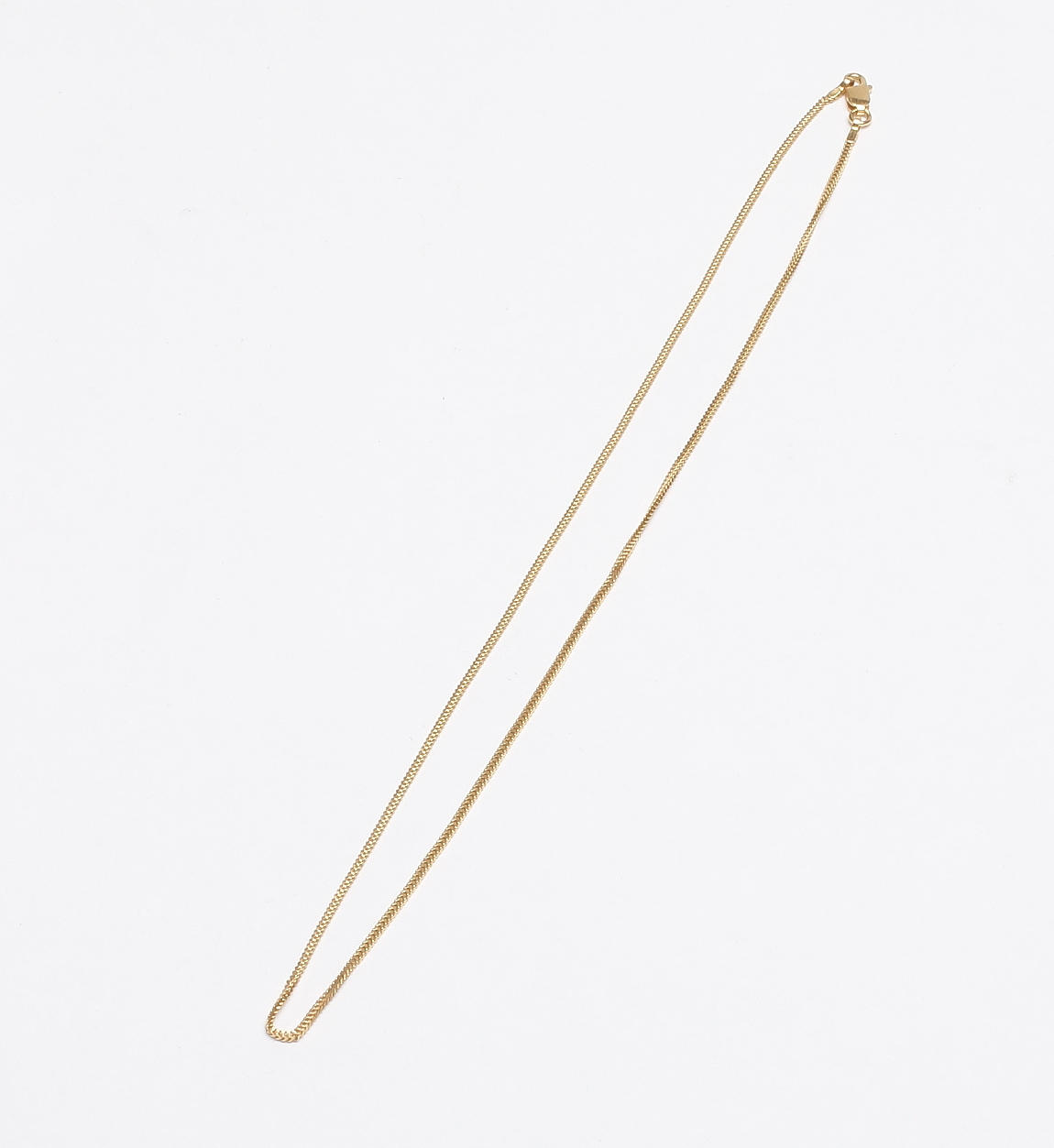 HALSKEDJA, 21k guld, vikt 6 gr.