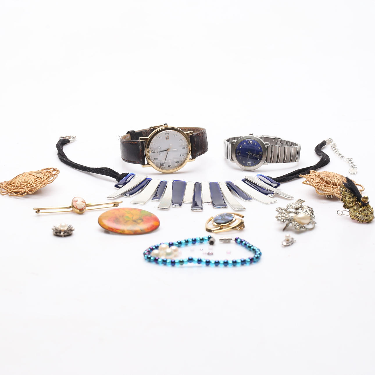 JEWELERY AND WATCHES.