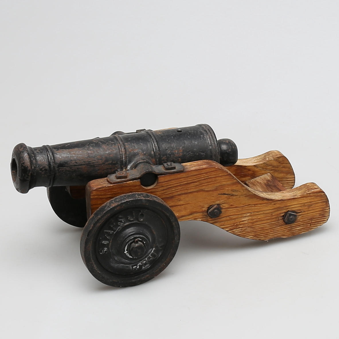 SALUTKANON i gjutjärn, Stafsjö bruk, 1800/1900-tal.