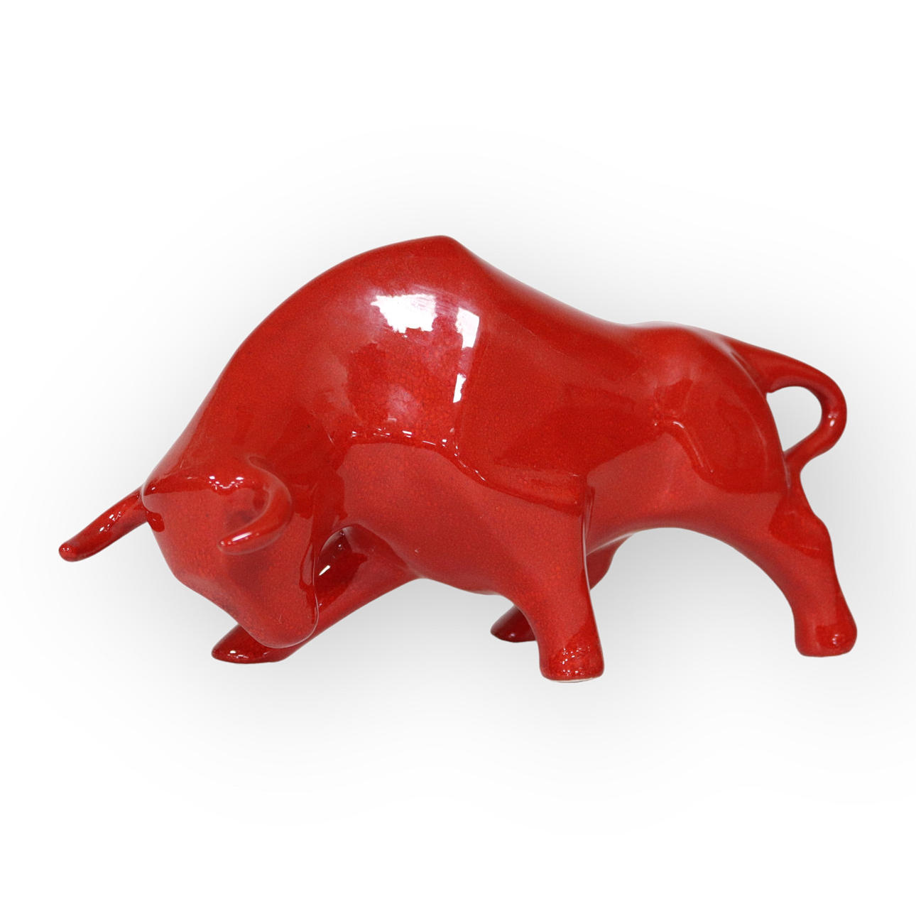 EMILIOFERRER GOMEZ. Sculpture, ceramic Bull, Spain.