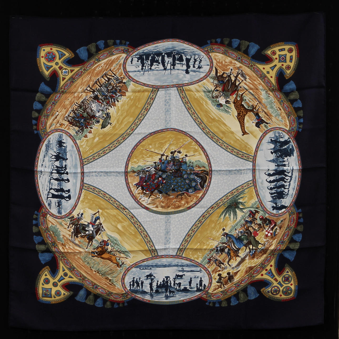 SCARF, "Cavaliers Peuls" Hermès, Frankrike.