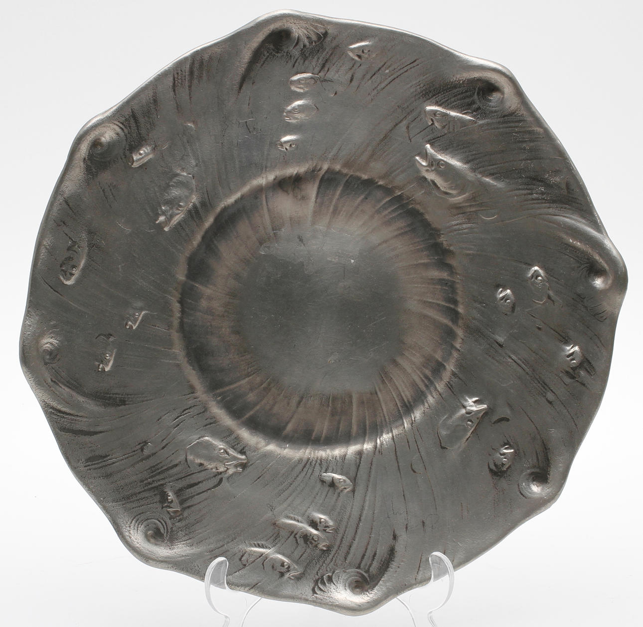 FAT, gjutet tenn, Olof Ahlberg, Schreuder&Olsson, Stockholm 1976.