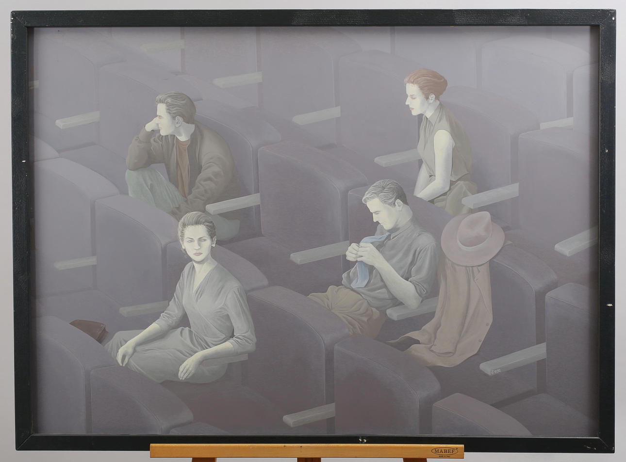 PETER GOGOLEWSKI (1945-2015). Väntar biografgäster.