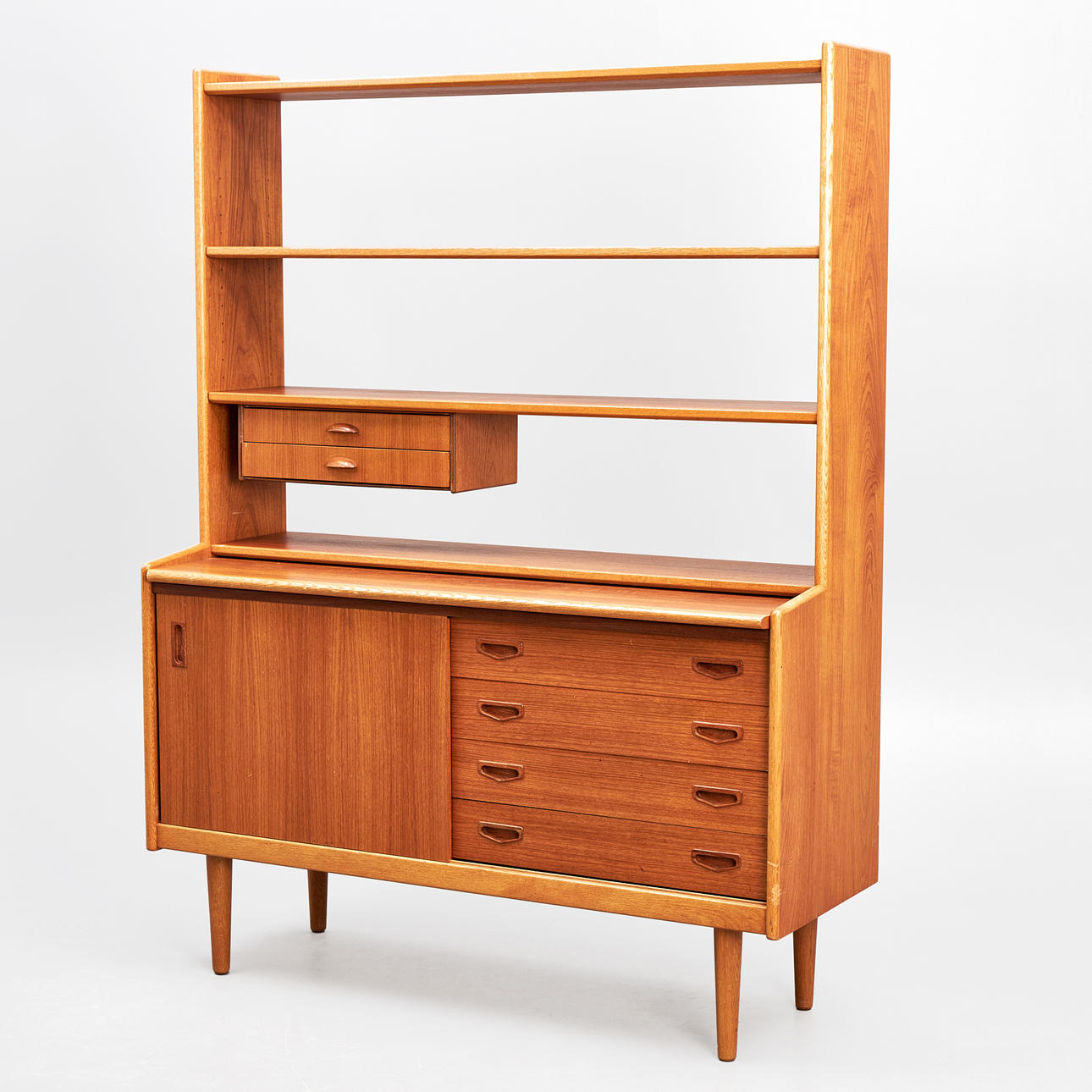 BOKHYLLA, teak, 1900-talets mitt.