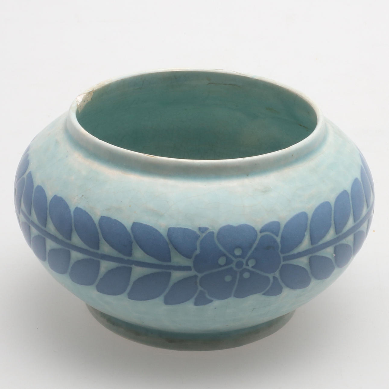 VAS, flintgods, Josef Ekberg, Gustafsberg, 1912.