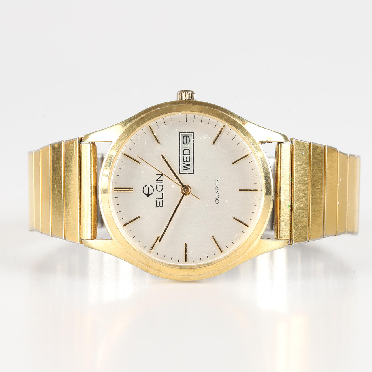 BRACELET, Elgin, gold-plated steel.