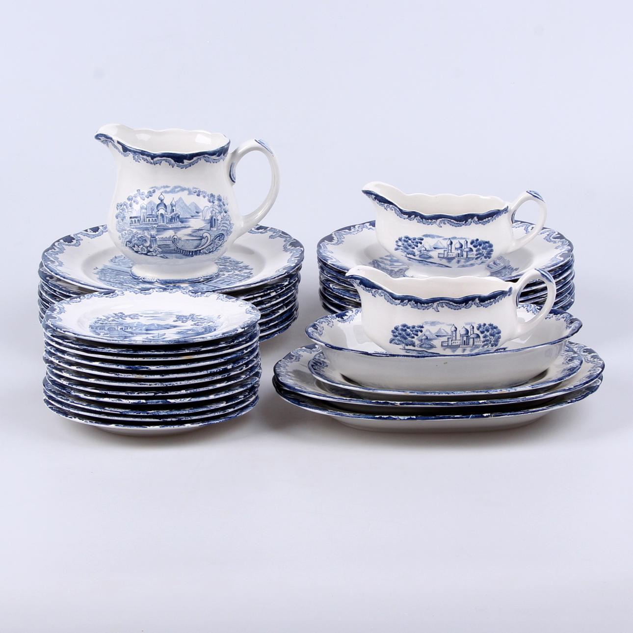 MATSERVIS, 35 delar, "Bengali", Rörstrand.