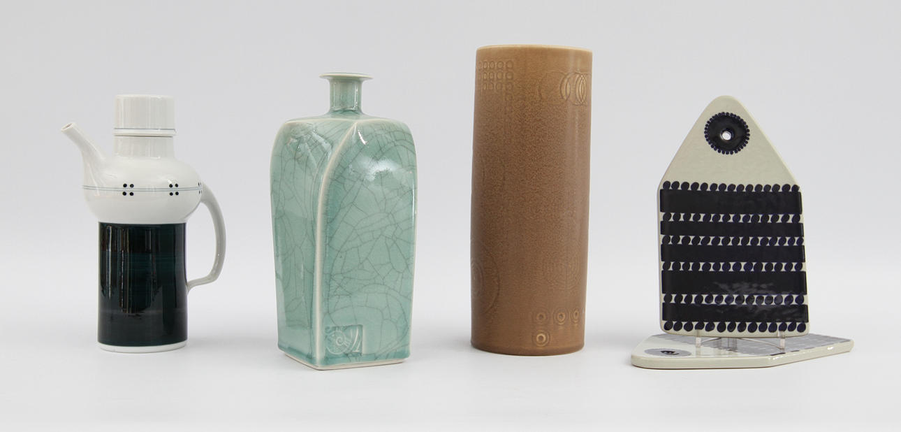 PARTI KERAMIK, 5 delar. Rörstrand.