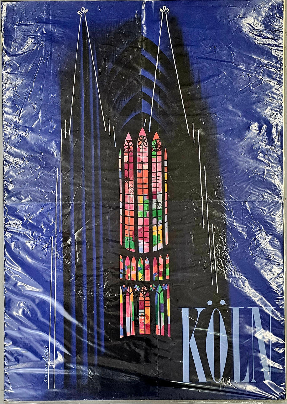 PLAKAT „KÖLN“ 20. JAHRHUNDERT.