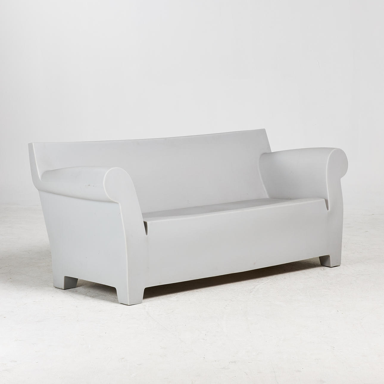 PHILIPPE STARCK. Sofa, „Bubble Club“, Kunststoff.