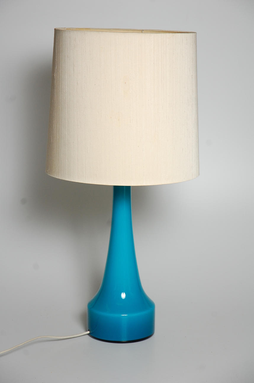 BORDSLAMPA, glas, Bergboms, 1960-tal.