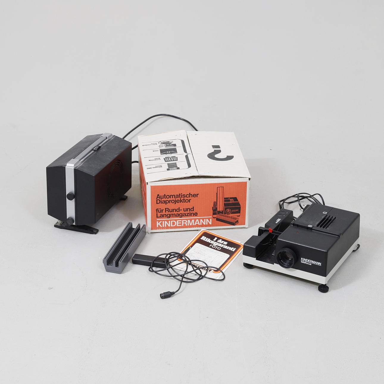 DIAPROJEKTOR, Kindermann, 1900er Jahre.