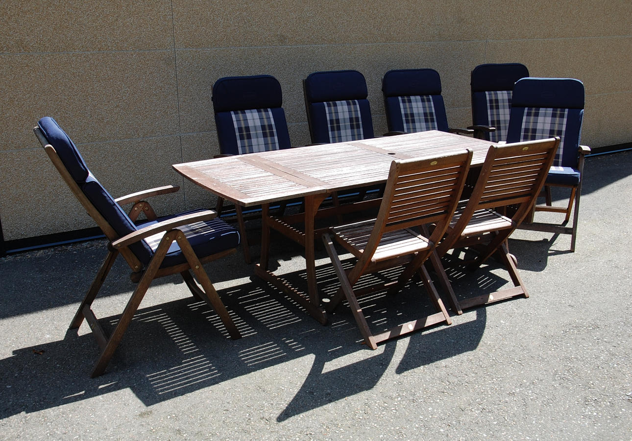 TRÄDGÅRDSMÖBLEMANG 10 delar.