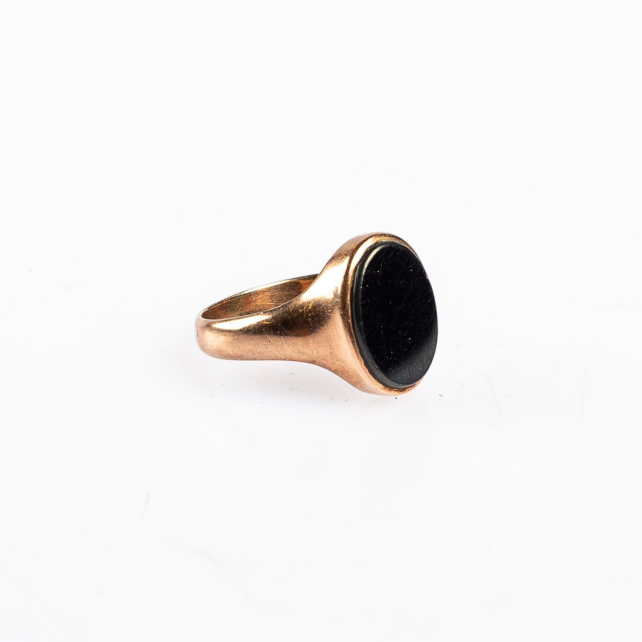 RING, so-called Signet ring, 14k gold, 5.13 g.