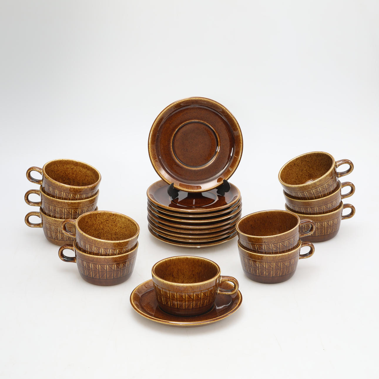 TESERVIS, 21 delar, " Kansas " Rörstrand.