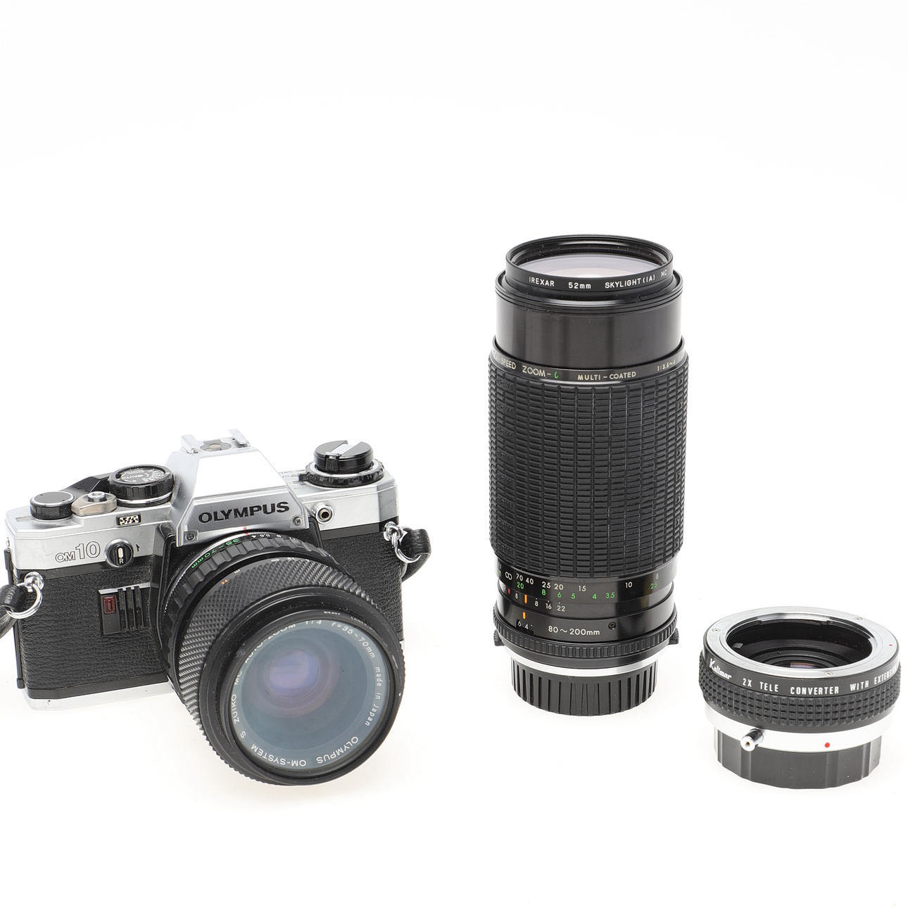 ANALOGE SYSTEMKAMERA mit Objektiv, Olympus.