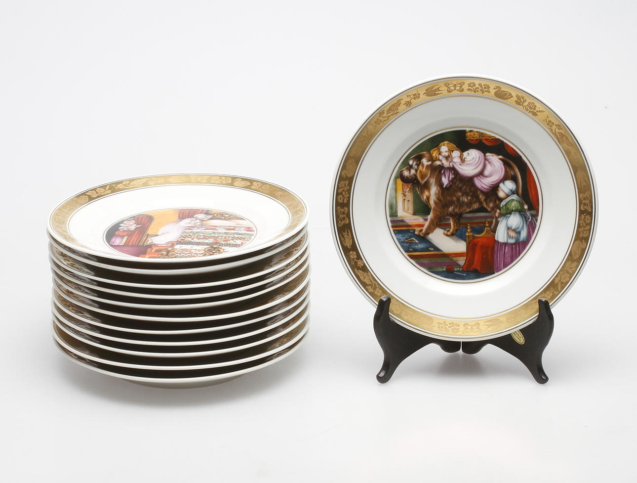 SAMLARTALLRIKAR, The Hans Christian Andersen Plates, Royal Copenhagen, Danmark. 1975.