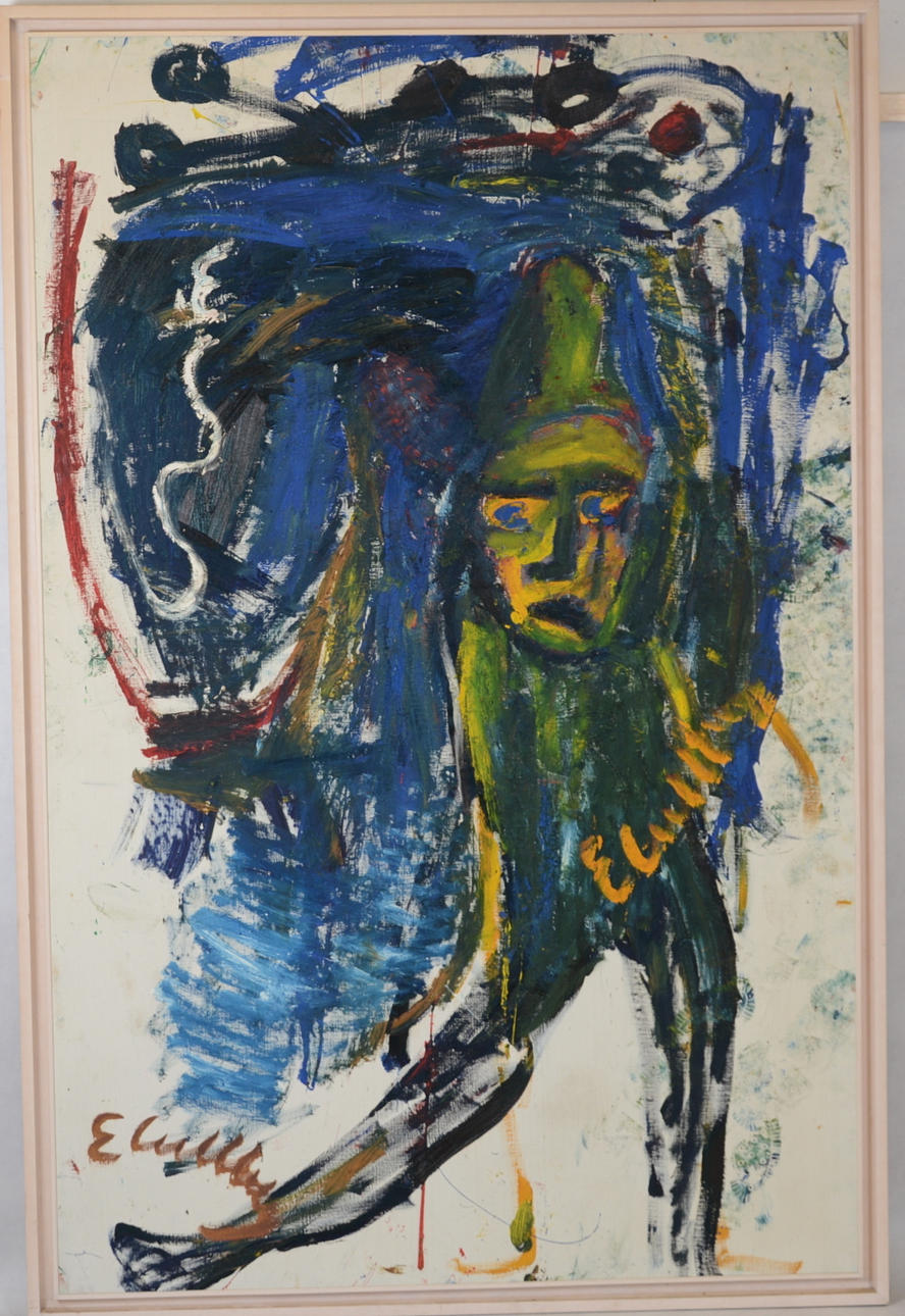 ERLAND CULLBERG. Olja på duk.