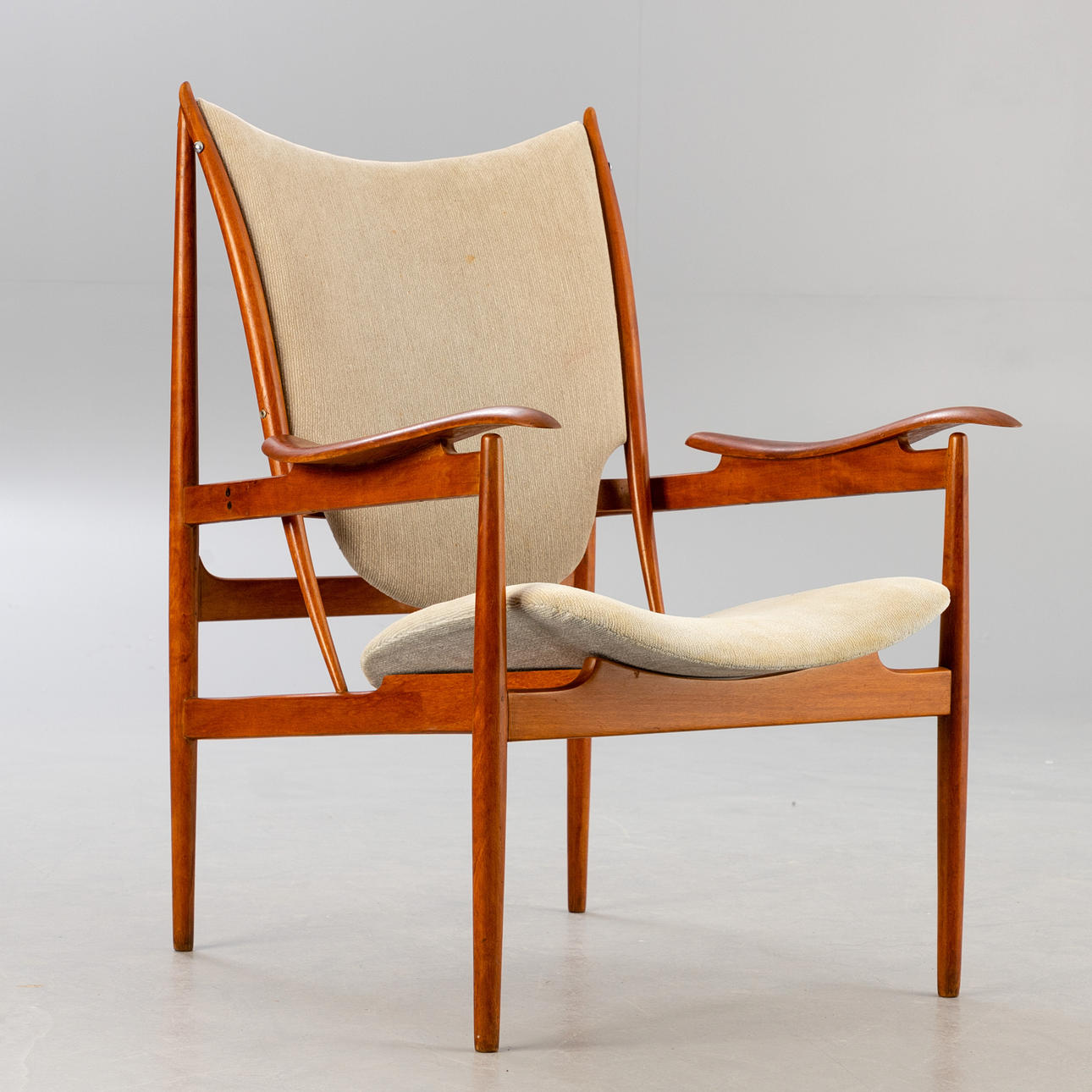 Teak fåtölj. Mid Century Design.